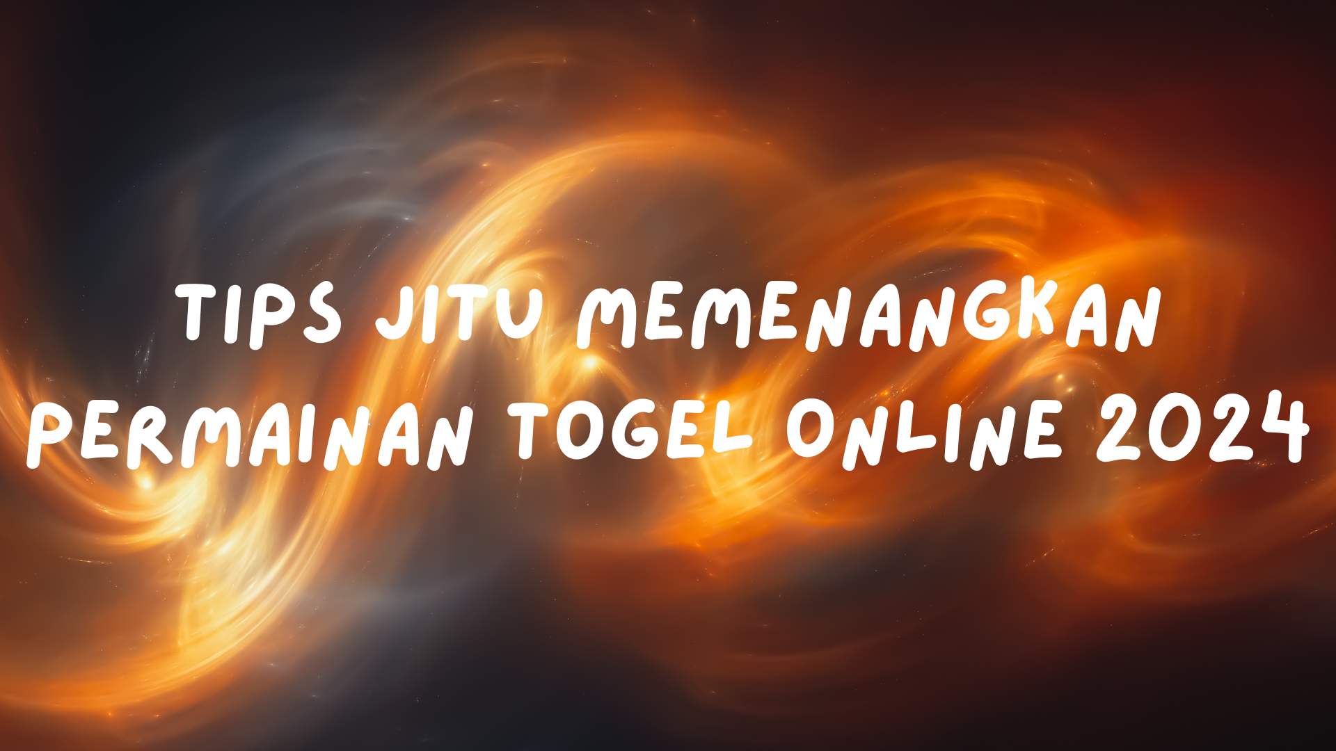 Tips Jitu Memenangkan Permainan Togel Online 2024